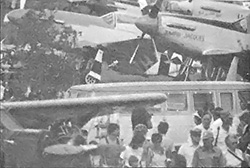 The types and varieties of aircraft on display provided quite a show.